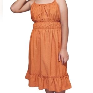Absolutely Brown Tiered Ruffled Sundress